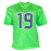 Jake Bobo Signed Seattle Green Football Jersey (JSA)