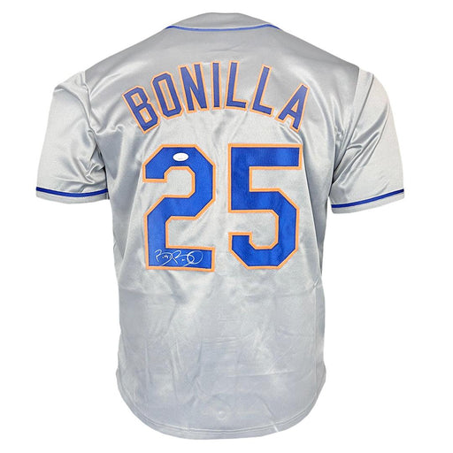 Bobby Bonilla Signed New York Grey Baseball Jersey (JSA) - RSA