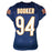 Austin Booker Signed Chicago Navy Game Style Football Jersey (JSA)