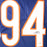 Austin Booker Signed Chicago Navy Game Style Football Jersey (JSA)
