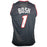 Chris Bosh Signed Miami Black Basketball Jersey (JSA) - RSA