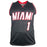 Chris Bosh Signed Miami Black Basketball Jersey (JSA) - RSA