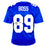 Kevin Boss Signed SB XLII Inscription New York Blue Football Jersey (JSA)