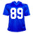 Kevin Boss Signed SB XLII Inscription New York Blue Football Jersey (JSA)
