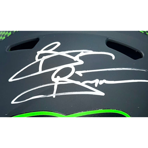 Brian Bosworth Signed Seattle Seahawks Eclipse Full-Size Replica Football Helmet (Beckett)