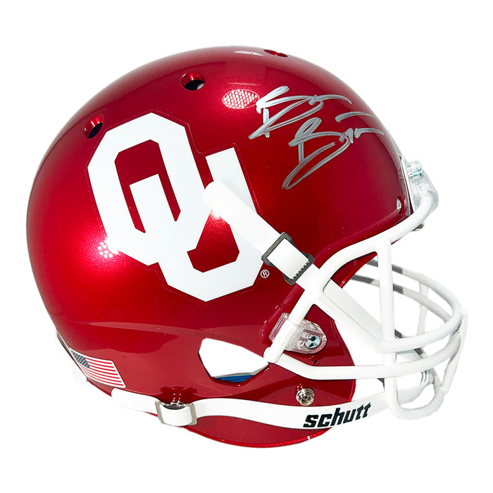 Brian Bosworth Signed Oklahoma State Sooners Full-Size Schutt Replica Football Helmet (JSA)