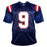 Kayshon Boutte Signed New England Blue Football Jersey (Beckett)
