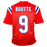 Kayshon Boutte Signed New England Red Football Jersey (Beckett)