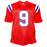 Kayshon Boutte Signed New England Red Football Jersey (Beckett)