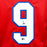 Kayshon Boutte Signed New England Red Football Jersey (Beckett)
