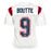 Kayshon Boutte Signed New England White Football Jersey (Beckett)
