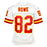 Dwayne Bowe Signed Kansas City White Football Jersey (Beckett)