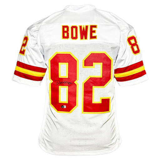Dwayne Bowe Signed Kansas City White Football Jersey (Beckett)