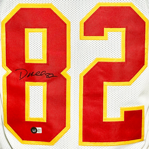 Dwayne Bowe Signed Kansas City White Football Jersey (Beckett)