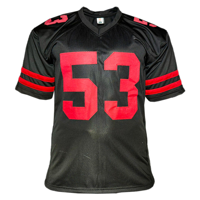 NaVorro Bowman Signed San Francisco Black Football Jersey (Beckett)