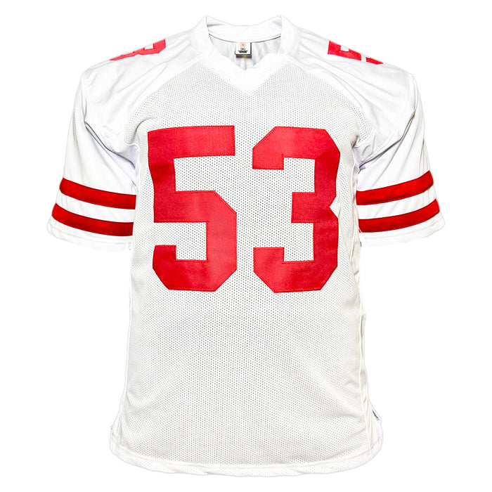 NaVorro Bowman Signed San Francisco White Football Jersey (Beckett)