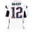 Tom Brady Signed New England Patriots Mitchell & Ness Throwbacks 2000 Authentic Football Jersey (Fanatics ZL88428823)