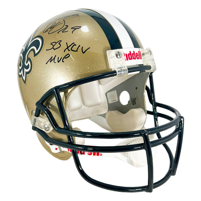 Drew Brees Signed New Orleans Saints Full-Size Replica Football Helmet (JSA)