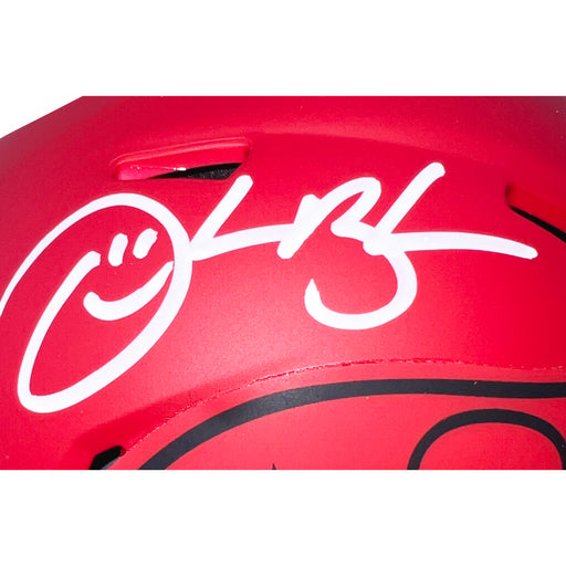 Derrick Brooks Signed Tampa Bay Buccaneers Rave Mini Football Helmet (Beckett)