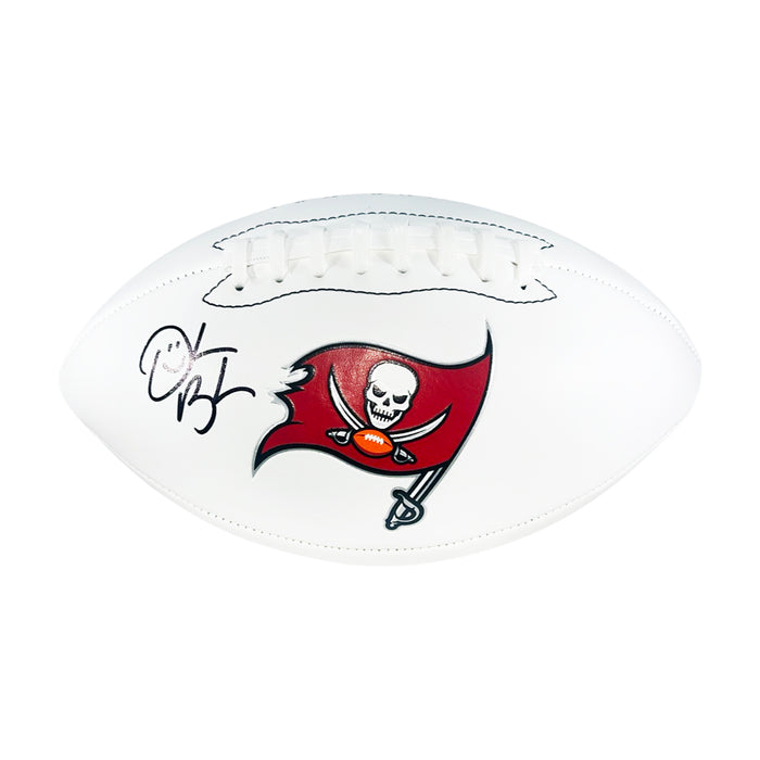 Derrick Brooks Signed Tampa Bay Buccaneers Official NFL Team Logo Football (Beckett)