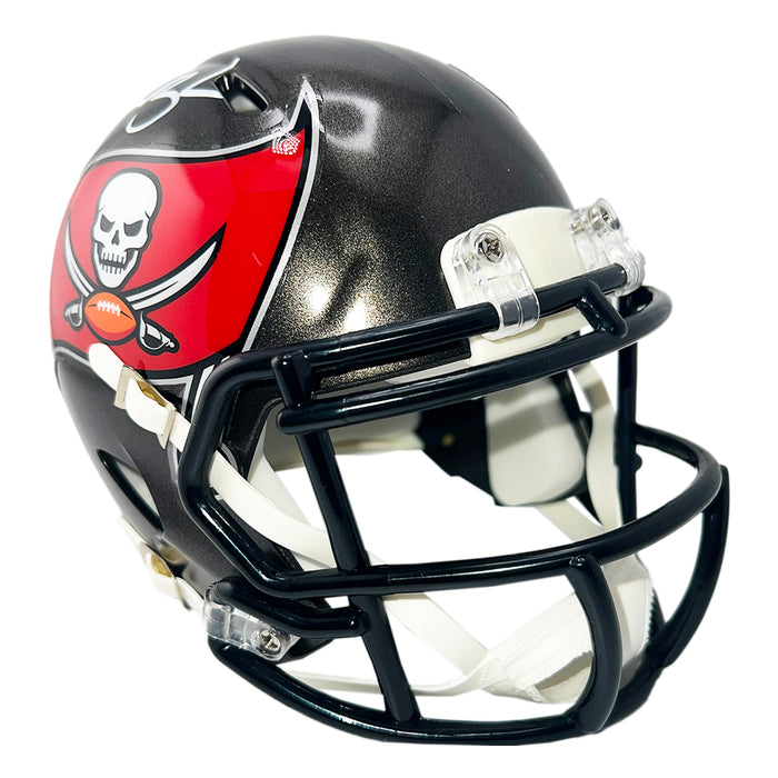 Derrick Brooks Signed Tampa Bay Buccaneers Speed Mini Football Helmet (JSA)