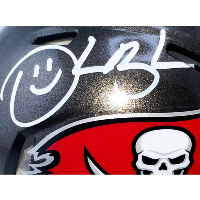 Derrick Brooks Signed Tampa Bay Buccaneers Speed Mini Football Helmet (JSA)