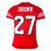 Ji'Ayir Brown Signed San Francisco Red Football Jersey (Beckett)