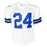 Larry Brown Signed Dallas White Football Jersey (Beckett)