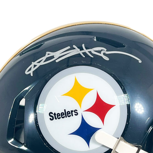Antonio Brown Signed Pittsburgh Steelers Speed Mini Football Helmet (JSA)