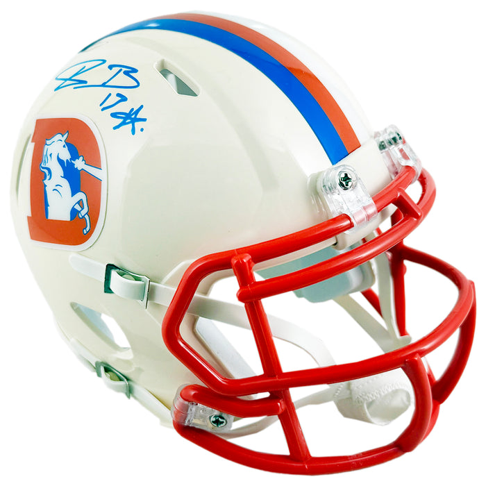 broncos football helmets Denver Riddell Speed Authentic Helmet RECOMMENDED UPGRADES Pat Bryant Signed Denver Broncos