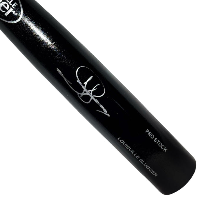 Jay Buhner Signed Louisville Slugger Official MLB Black Baseball Bat (Beckett)