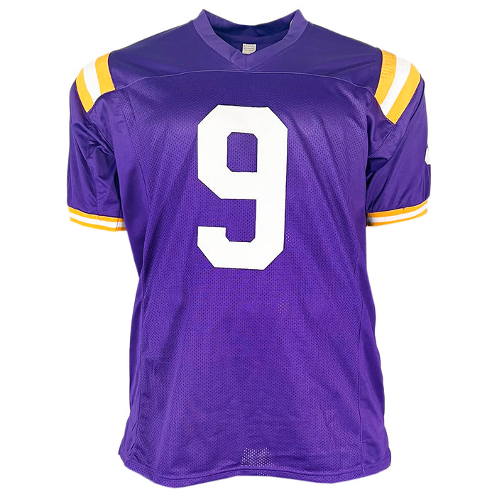 Purple Joe Burrow Jersey Lsu National Championship Joe Burrow Lsu - Main Image