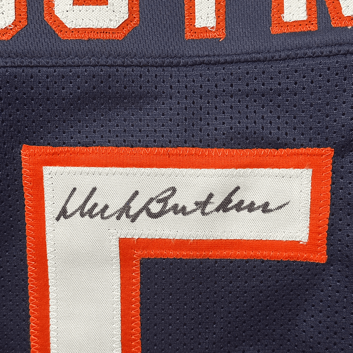 Dick Butkus Autographed Pro Football Blue Jersey (Beckett) - RSA