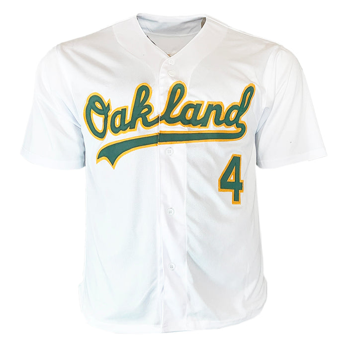 Lawrence Butler Signed Oakland White Baseball Jersey (Beckett)