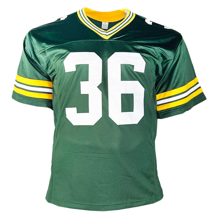 Leroy Butler Signed Green Bay Green Football Jersey (Beckett)
