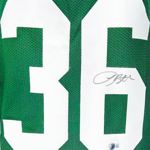 Leroy Butler Signed Green Bay Green Football Jersey (Beckett)