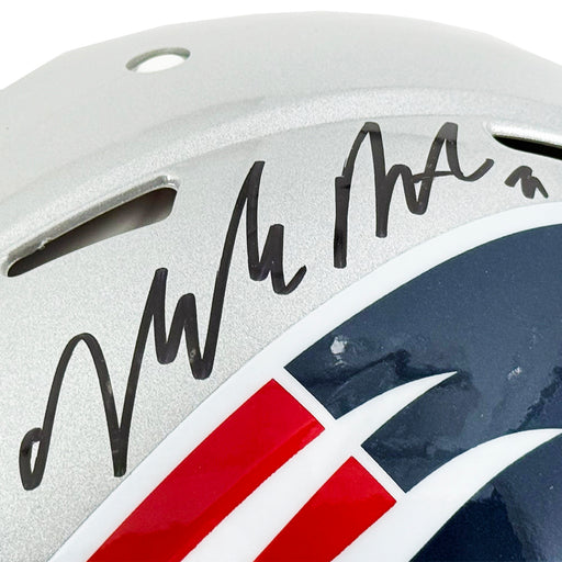 Malcolm Butler Signed New England Patriots Authentic Speed Full-Size Football Helmet (JSA)