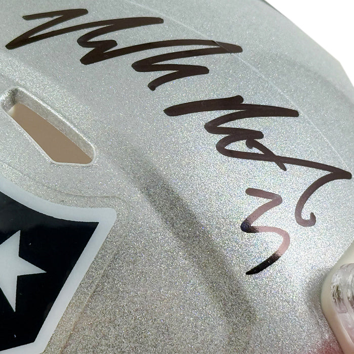 Malcolm Butler Signed New England Patriots Speed Mini Football Helmet (JSA)