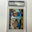 Cleon Jones Signed 1966 Topps Rookie #67 Last Out 1969 PSA Auto Authentic