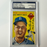 Tommy Lasorda Signed 1954 Topps Rookie #132 HOF 97 PSA  Auto Authentic