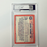 Jason Giambi Signed 1991 Topps Traded Rookie #45T 2 Inscriptions PSA Auto Authentic