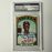 Mickey Rivers Signed Rookie 1972 Topps #272 Inscribed PSA Auto Authentic