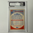 Darryl Strawberry Signed 1987 Topps Kmart #32 PSA Auto Authentic