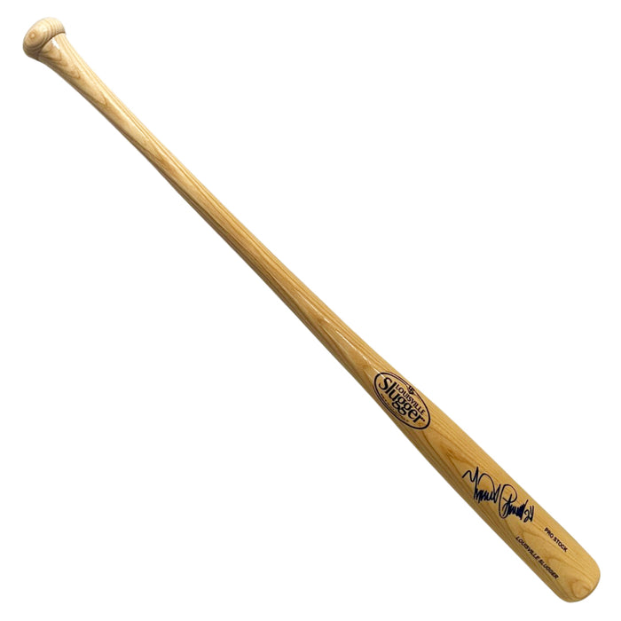 Miguel Cabrera Signed Louisville Slugger Official MLB Blonde Baseball Bat (Beckett)
