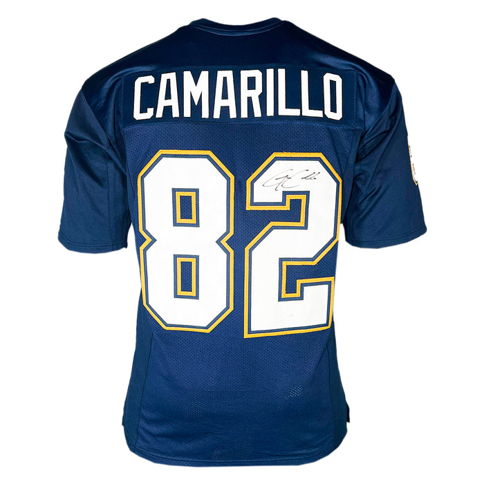 Greg Camarillo Signed San Diego Navy Football Jersey (JSA)