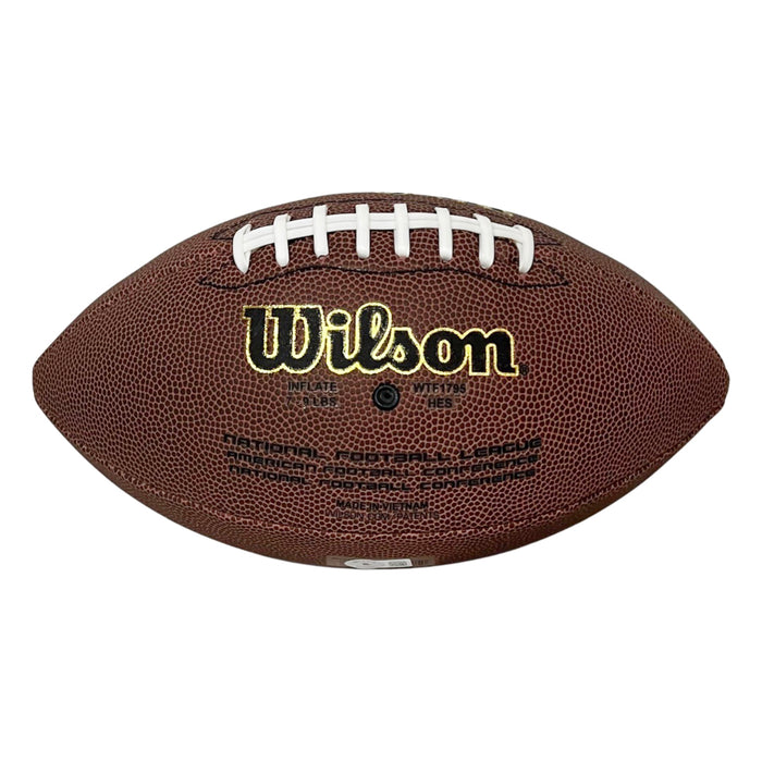 Earl Campbell Signed Wilson Official NFL Replica Football (JSA)