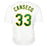 Jose Canseco Signed Oakland White Baseball Jersey (JSA)