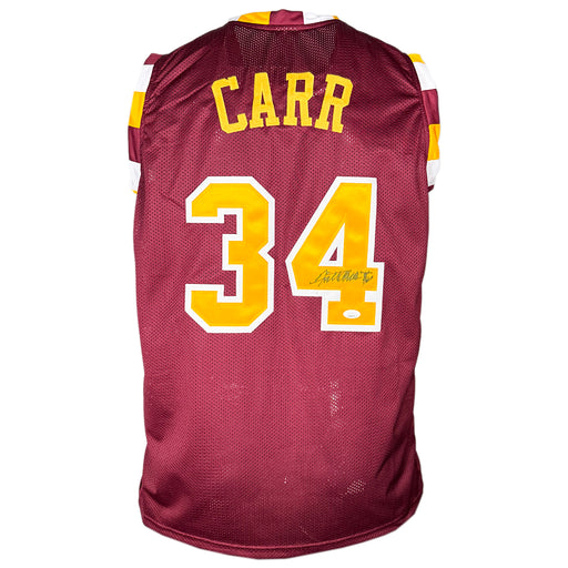 Austin Carr Signed Cleveland Red Basketball Jersey (JSA)
