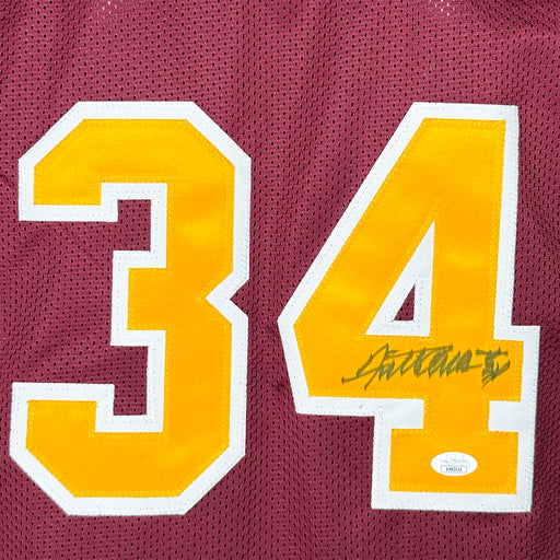 Austin Carr Signed Cleveland Red Basketball Jersey (JSA)