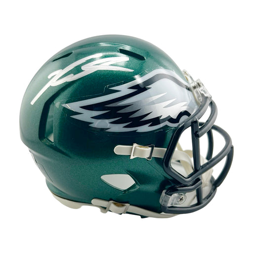 Jalen Carter Signed Philadelphia Eagles Speed Mini Football Helmet (Beckett)